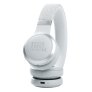 JBL Live 460NC Wireless Signature Sound On-Ear Noise-Cancelling Headphones WHITE