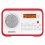 Sangean PR-D18RD AM/FM/Clock Portable Digital Radio RED