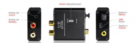 Description image for FiiO D03K TAISHAN Digital Audio DAC  (PCM Stereo)