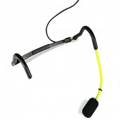 TOA MIC-X66-YEL Aerobics/Yoga/Fitness Class Headband Microphone YELLOW