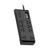 Ultralink ULN800XR1 Surge Protector 8-Outlet 3+1 USB
