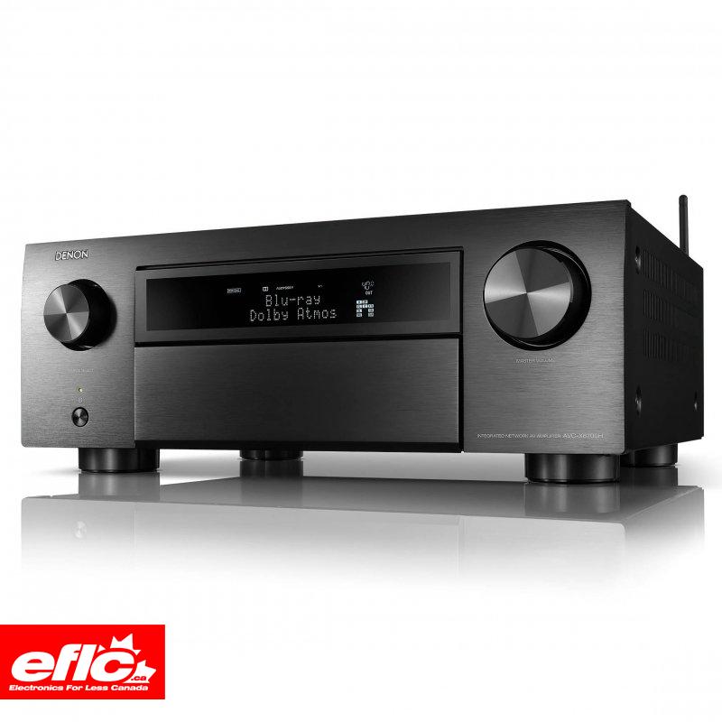 Denon AVR-X3700H X-Series 9.2 Channel 8K Home Theatre Receiver w 3D