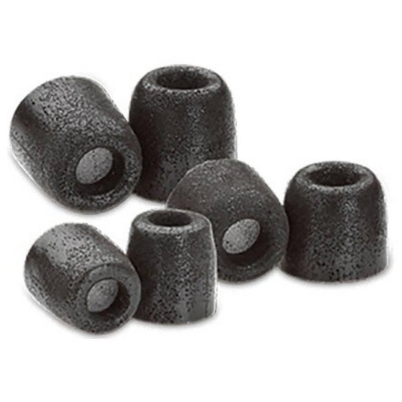 Comply 19-30204-11 Isolation TX-167 Sennheiser Assorted Earphone Tips (3 Pair) BLACK