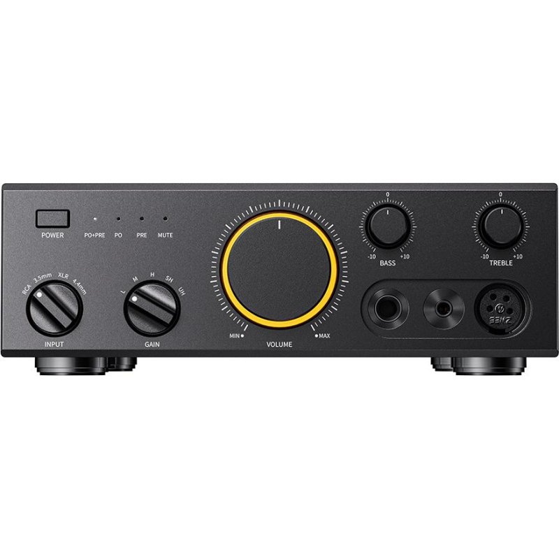 FiiO CLASS A Fully Discrete Class A Balanced Headphone Amplifier & Preamplifier BLACK