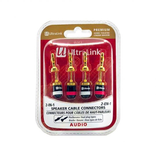 UltraLink ULSC2 Premium Speaker Cable Connectors