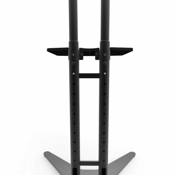 Kanto STM55PL Floor Stand with Adjustable Steel Tray 32-55 Inch TV's - Click Image to Close