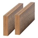Pro-Ject Wooden Side DS2/DS3 Magnetic Wood Side Panel (Pair of 2) ROSENUT WALNUT