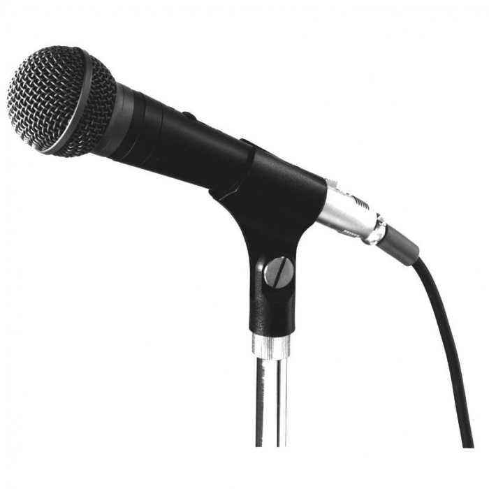TOA DM1300US Cardioid Handheld Vocal Microphone, XLR Male Connector BLACK - Click Image to Close