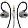RHA T20 DualCoil Hi-Res In-Ear Headphones & IEMs with Ear Hooks ALUMINIUM