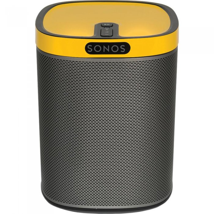 FLEXSON ColourPlay Skin for Sonos Play:1 YELLOW - Click Image to Close