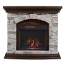 Bell'O Twinstar Austen Free-Standing Infrared Flat Wall Electric Fireplace - Open Box