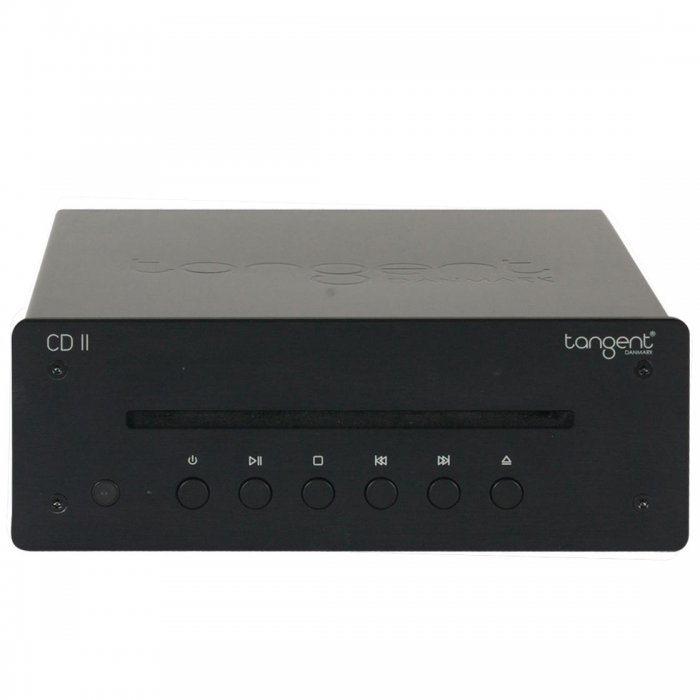 Tangent CD II Compact-Sized HI-FI System CD Player BLACK - Open Box - Click Image to Close