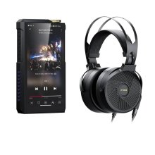 FiiO M27 Flagship DAP & FT5 Planar Magnetic Headphones Bundle ALUMINIUM BLACK