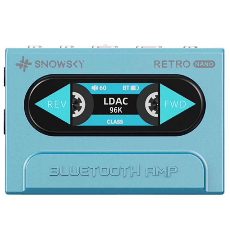 FiiO Retro Nano Bluetooth DAC and Headphone Amplifier BLUE