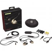 Shure SE535-V+BT2 Sound Isolating Earphones with Wireless Bluetooth 5.0 Adapter Cable BRON