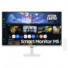 Samsung 32-Inch Smart Monitor M5 (M50D Series) – Full HD, HDR10, Smart TV Apps, Tizen OS