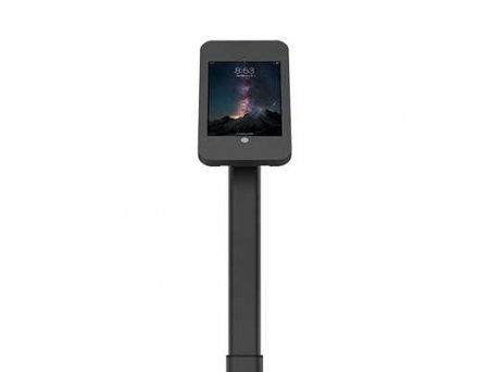 Description image for Kanto SFS300 Locking Anti-Theft Kiosk Floor Stand for 10.2-Inch iPad BLACK