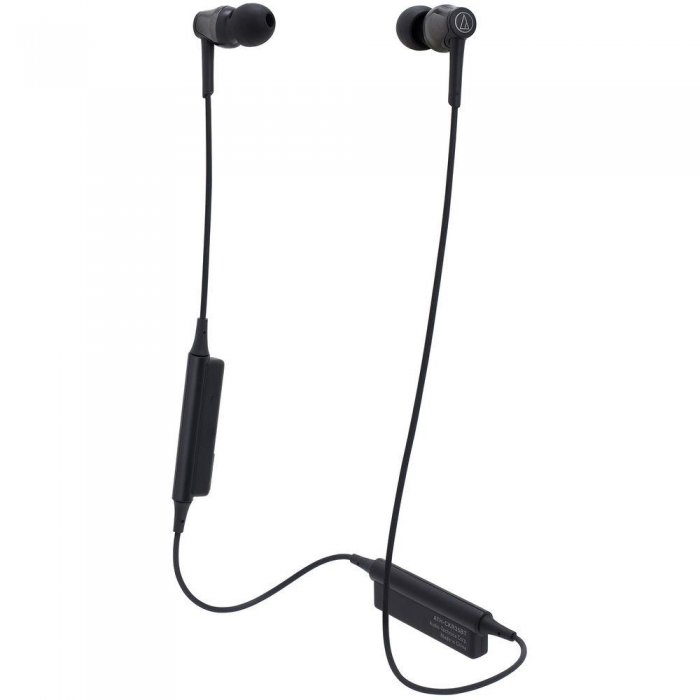 Audio-Technica ATH-CKR35BTBK Sound Reality Wireless In-Ear Headphones BLACK - Click Image to Close