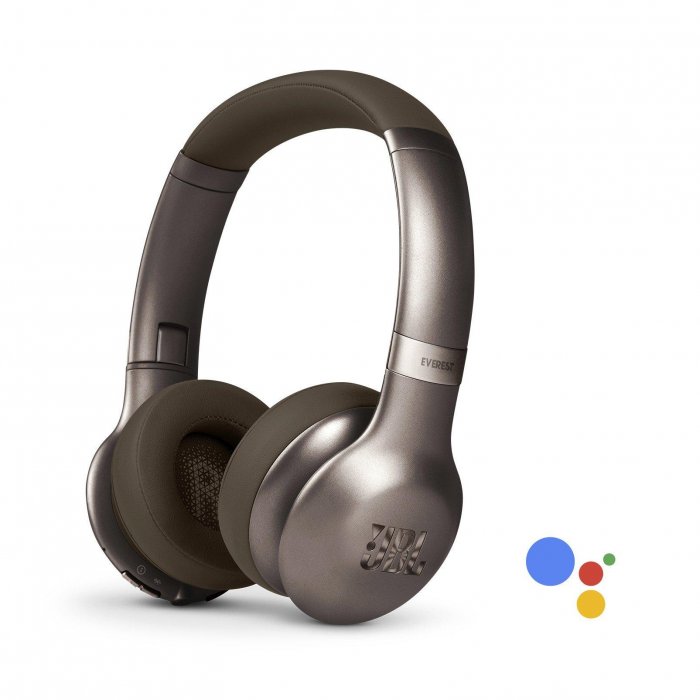 JBL Everest 310GA On-ear Bluetooth Headphone w Google Assistant BROWN - Click Image to Close