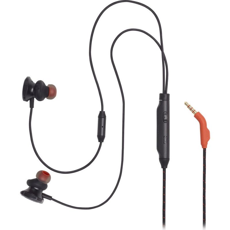 JBL Quantum 50 Wired In-Ear Gaming Headphones BLACK