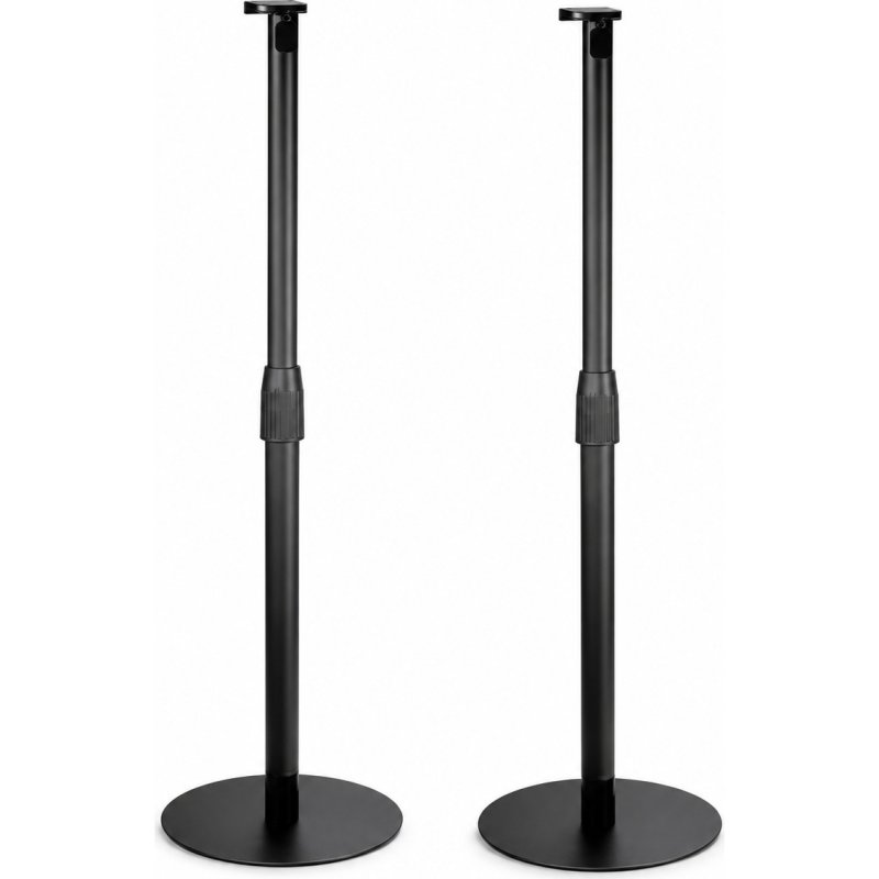 Peerless-AV SPKSS TruVue+ Height Adjustable Speaker Stands for Sonos Era 100 and Era 300 Pair BLACK