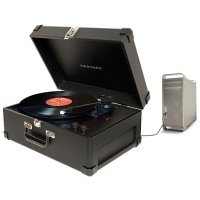 Crosley CR249-BK (Black) Keepsake USB Turntable