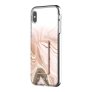 Handl HD-AP06OMPG IML Case for iPhone X/XS - PINK GEOD OMBRE