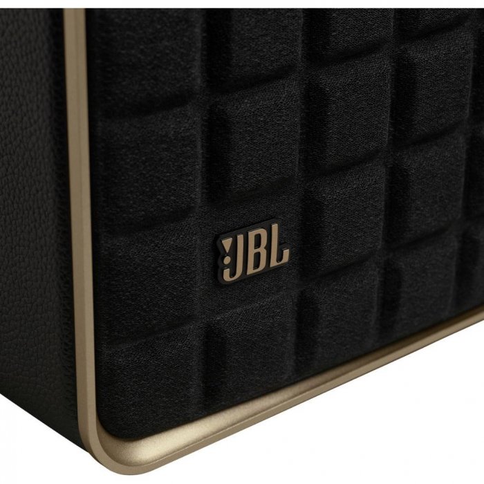 JBL Authentics 200 Smart Home Speaker with Wi-Fi RETRO BLACK - Click Image to Close