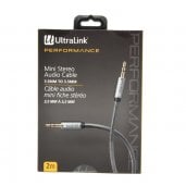 UltraLink ULP2AUX2 Performance Stereo AUX Audio Cable (2M)