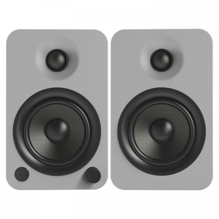 Kanto YU4MG 70W (RMS Power) Powered Speakers with Bluetooth and Phono Preamp MATTE GREY - Click Image to Close