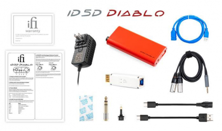 Description image for iFi iDSD Diablo Mobile Reference DAC/ Headphone Amplifier
