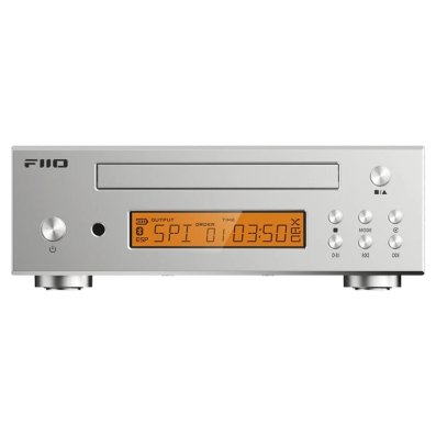FiiO DP11 Desktop Hi-Res CD Player with USB DAC and Digital Outputs SILVER