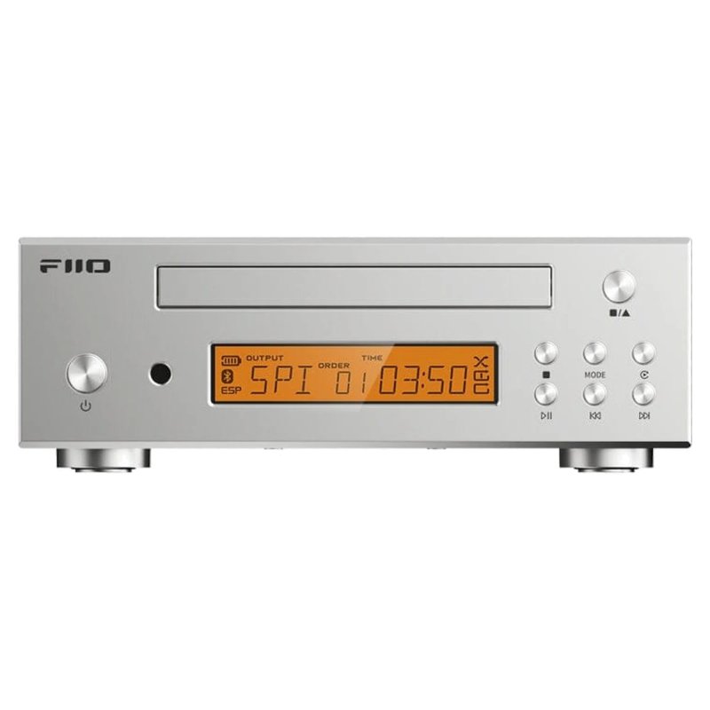 FiiO DP11 Desktop Hi-Res CD Player with USB DAC and Digital Outputs SILVER