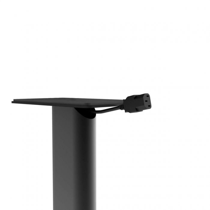 Kanto SP26PL 26 inch Bookshelf Speaker Stands (Pair) BLACK - Click Image to Close