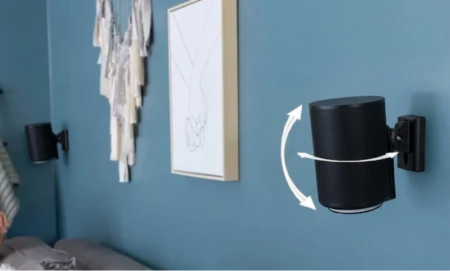 SANUS WSWME12-W2 Speaker Wall Mount Black