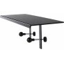 iQ IQTTS3006 30" x 6" Universal Flat Panel TV Top Shelf for Soundbars BLACK