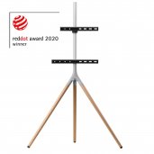 All For One TV Tripod Stand with Soundbar Mount for 32-65" TVs LIGHT