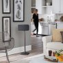Sanus WSS52 SS51 Wireless Speaker Stand for the Sonos PLAY:5 Single BLACK