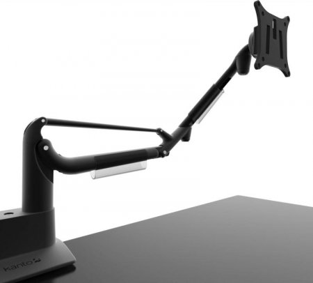 Description image for Kanto DMS2000S Dual Arm Desktop Monitor Mount SILVER
