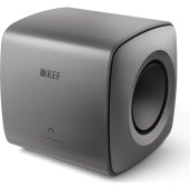 KEF KC62 Uni-Core Dual 6.5" Powered Subwoofer 1000W TITANIUM GREY