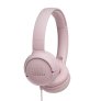 JBL Tune 500 On-Ear Headphones with One-Button Remote/Mic PINK