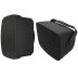 Klipsch Full-Range 8” Indoor/Outdoor Residential Surface Mount Loudspeaker (Pair) BLACK