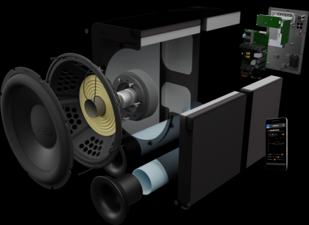 Description image for SVS PB-2000 PRO 12-Inch Ported Box Subwoofer with Sledge STA-550D Amp BLACK ASH