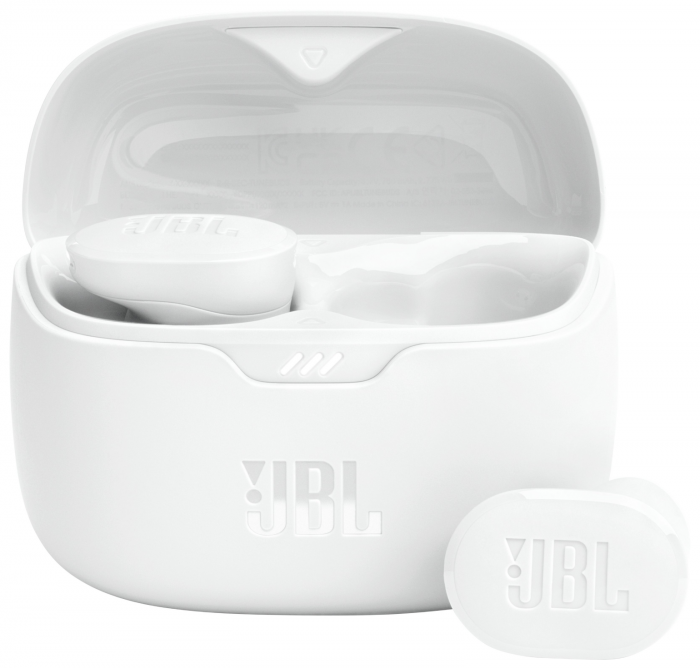 JBL Tune Buds True Wireless Headphones WHITE - Click Image to Close