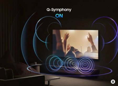 Description image for Samsung QN65QN90FAFXZC 65-Inch Neo QLED 4K Vision AI Smart TV [2025]