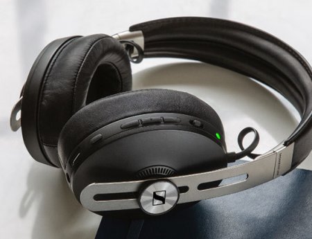 Description image for Sennheiser MOMENTUM 3 Noise-Canceling Wireless Over-Ear Headphones BLACK