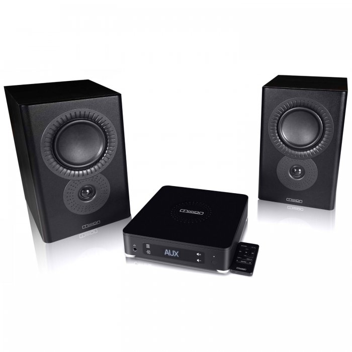 Mission LX-Connect True Wireless Speaker System w LX Connect-Hub BLACK - Click Image to Close