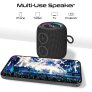 iQ Wave Mini Portable Bluetooth Speaker BLACK