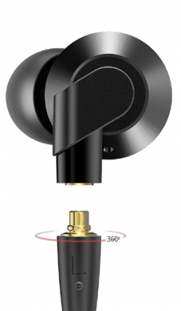 Description image for FiiO F5 In-Ear Headphone with Detachable MMCX Cable BLACK