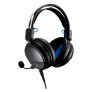 Audio-Technica ATH-GL3BK High-Fidelity Closed-Back Gaming Headset BLACK